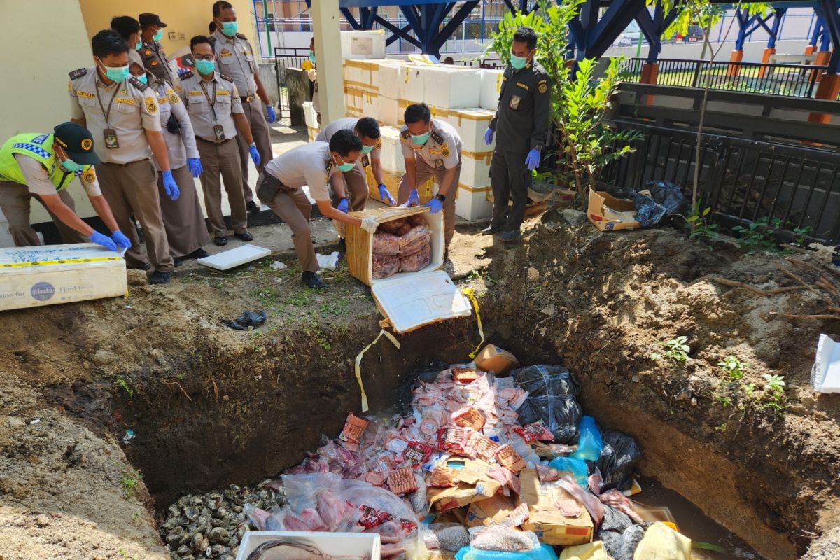 NTB Quarantine Destroys Three Tonnes of Animal and Fish Products Lacking Documentation