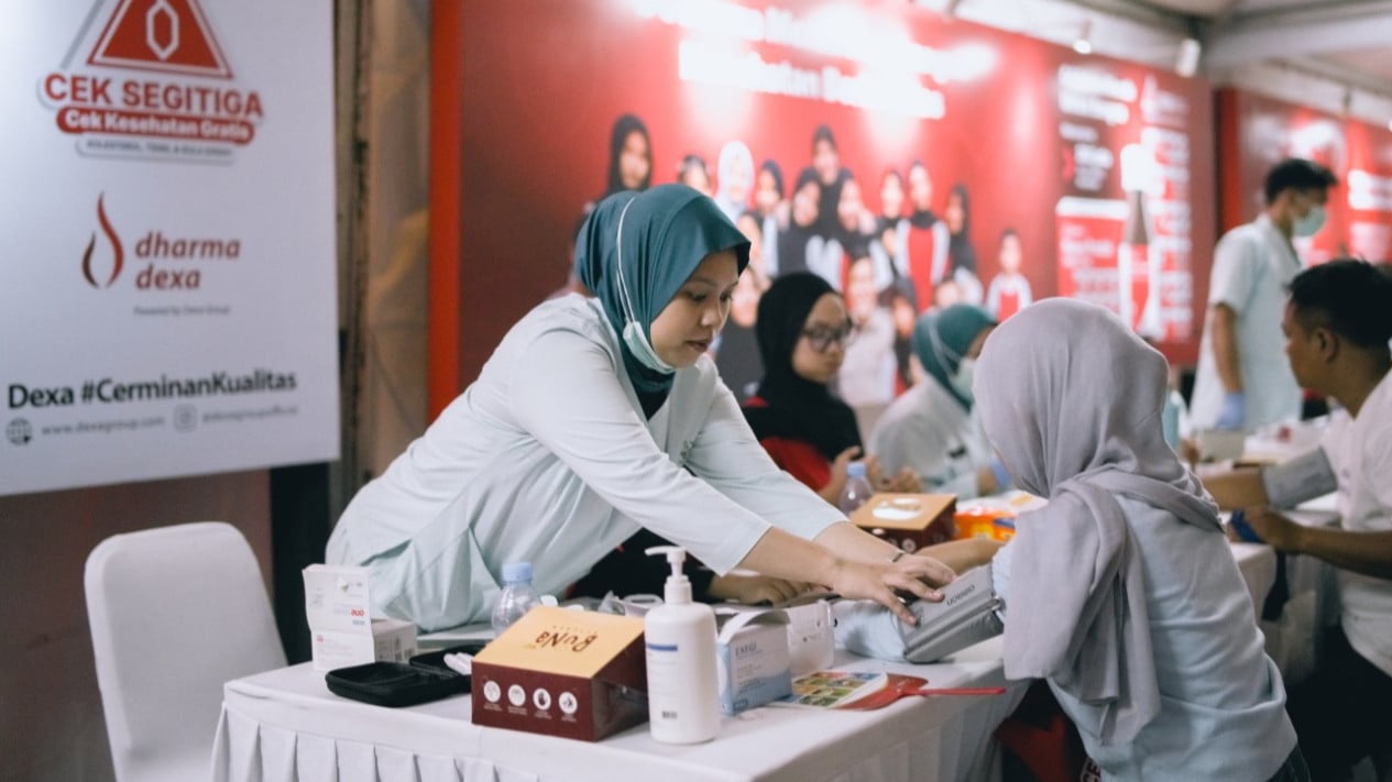 Dexa Group Supports JKN and BPJS Health with Free Screenings, Finds High Risk of Non-Communicable Diseases