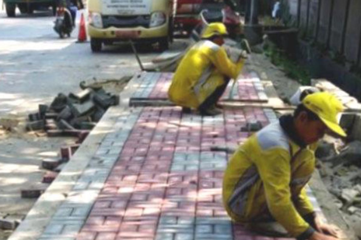 Cilincing Bina Marga Revitalises Pavements for Pedestrian Comfort