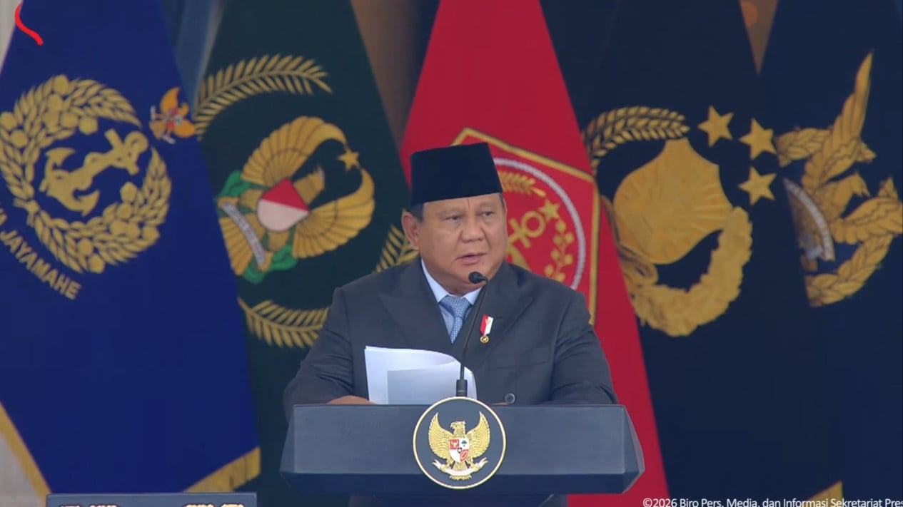 Prabowo Inaugurates 1,177 Young TNI-Polri Officers: 'From Today, You Belong to the Nation and State'