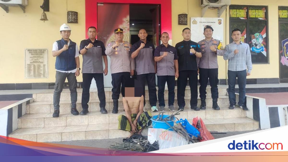 Factory Employee in Bogor Arrested for Allegedly Stealing Copper Cables