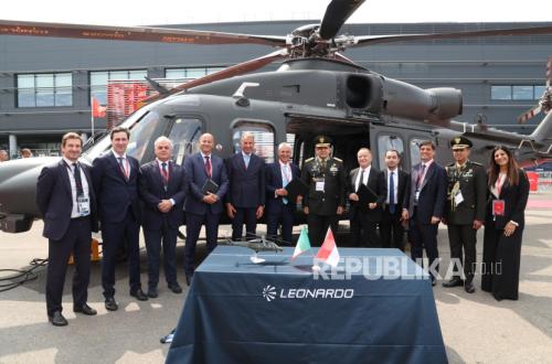 Indonesian Ministry of Defence Attracts Leonardo AW149 Helicopters for the Navy
