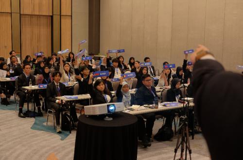 Hundreds of Students from 165 Schools Participate in UN Simulation in South Tangerang
