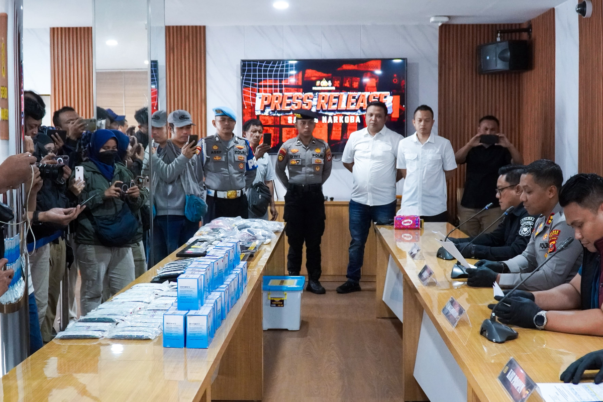 Karawang Police Uncover 26 Drug Cases, 32 Suspects Arrested