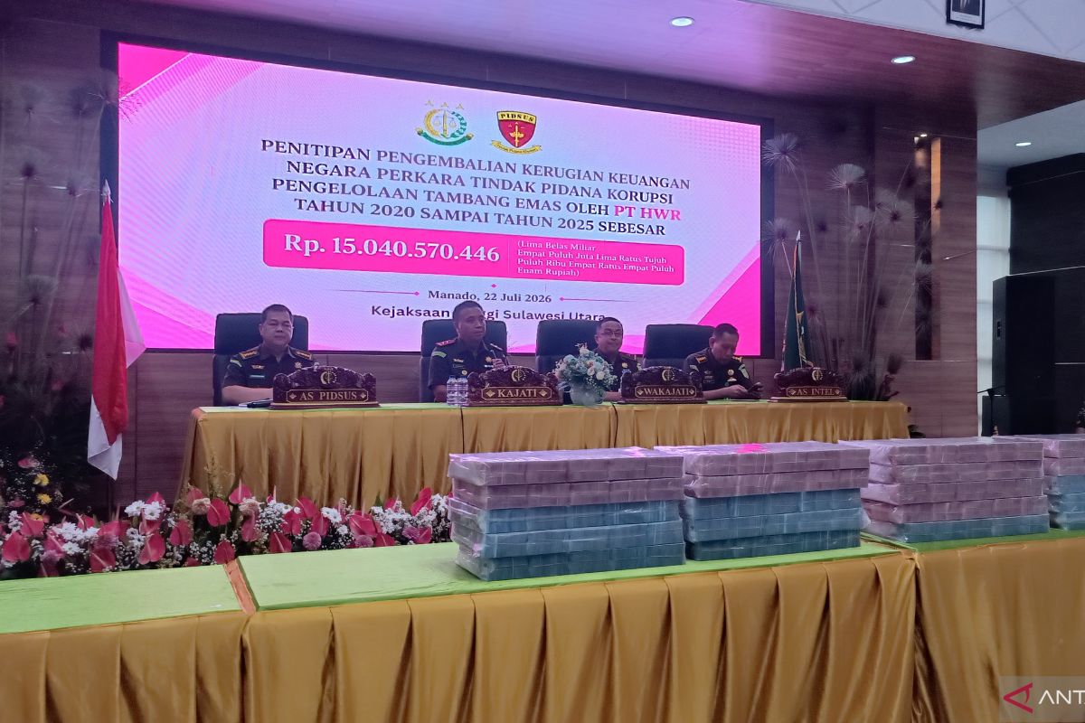 North Sulawesi High Prosecutor's Office Saves Rp15 Billion in PT HWR Mining Case