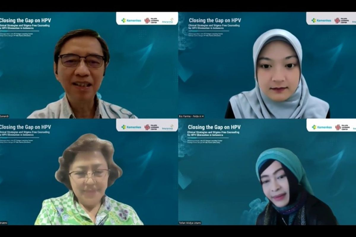 Bio Farma Strengthens Support for Cervical Cancer Elimination Through Healthcare Worker Education