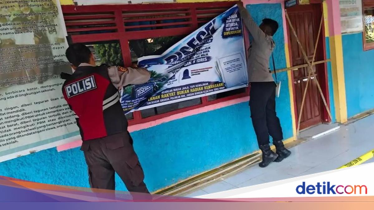 Viral: SDN 4 Sape Sealed by Land Heirs, Police Ensure Teaching Continues