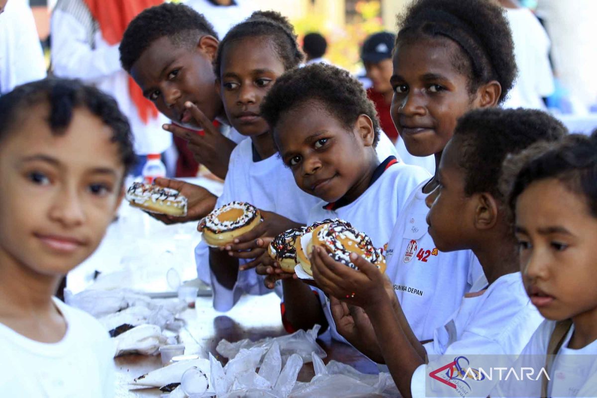 Various activities mark National Children's Day across Indonesia