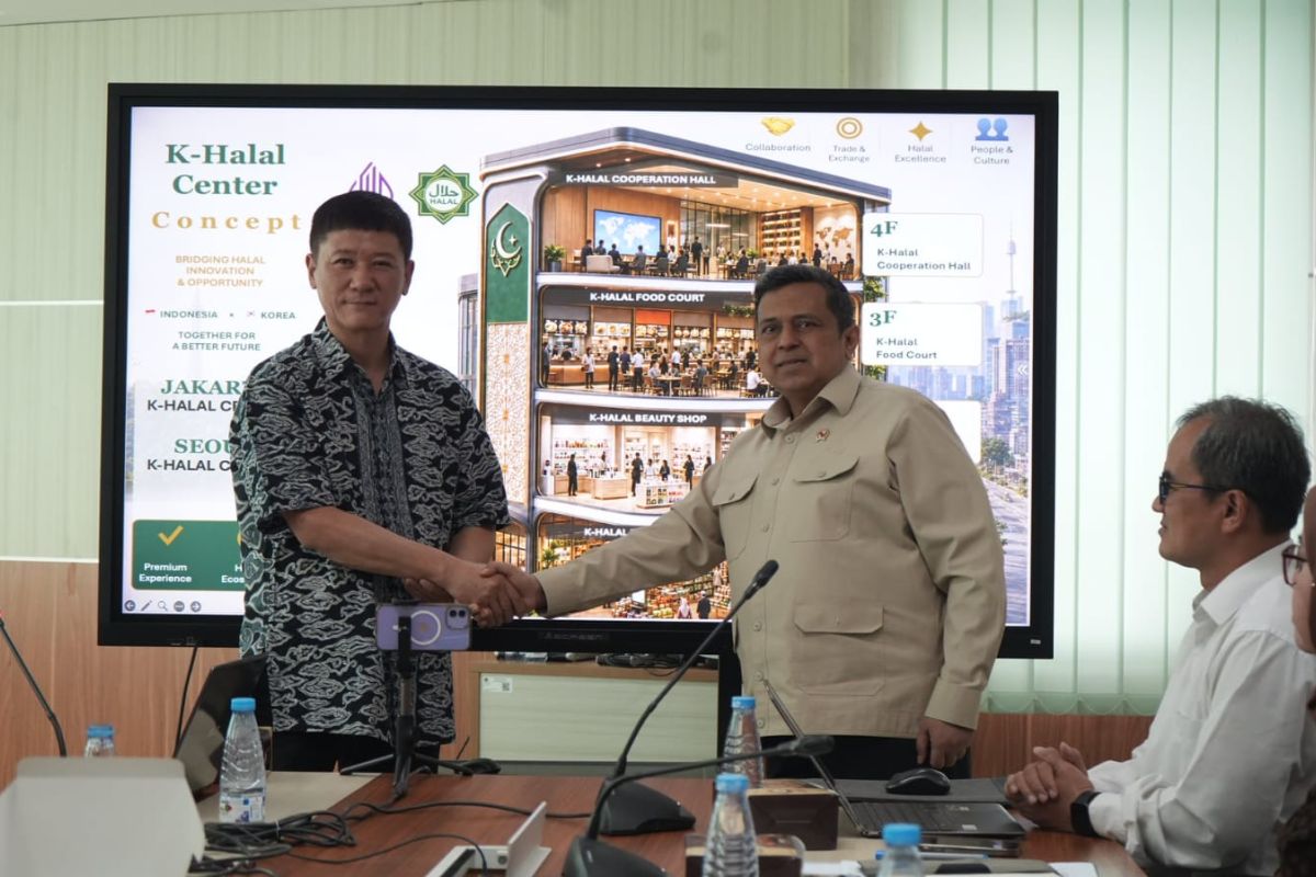 Indonesia and South Korea Discuss Strategic Partnership to Strengthen Halal Certification System
