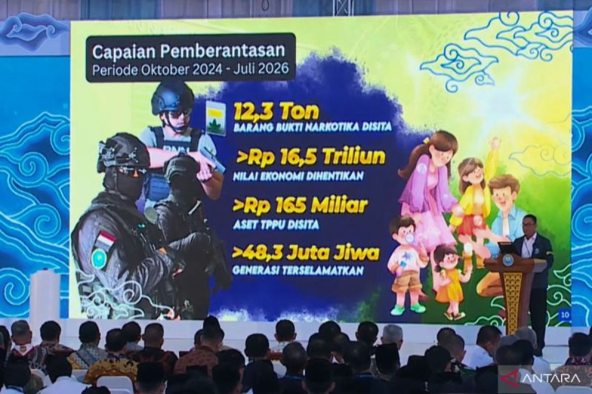 BNN Seizes 12.3 Tonnes of Narcotics, Saving 48.3 Million Lives