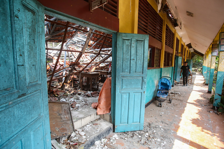 SDN Kebayoran Lama Damaged for Nearly Two Years, Pramono: A Hard Slap for Me