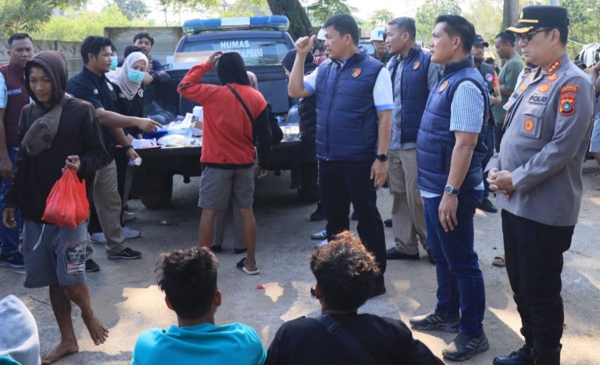 Babel Police Detain 29 Tanjung Bunga Tin Sand Miners in Drug Crackdown