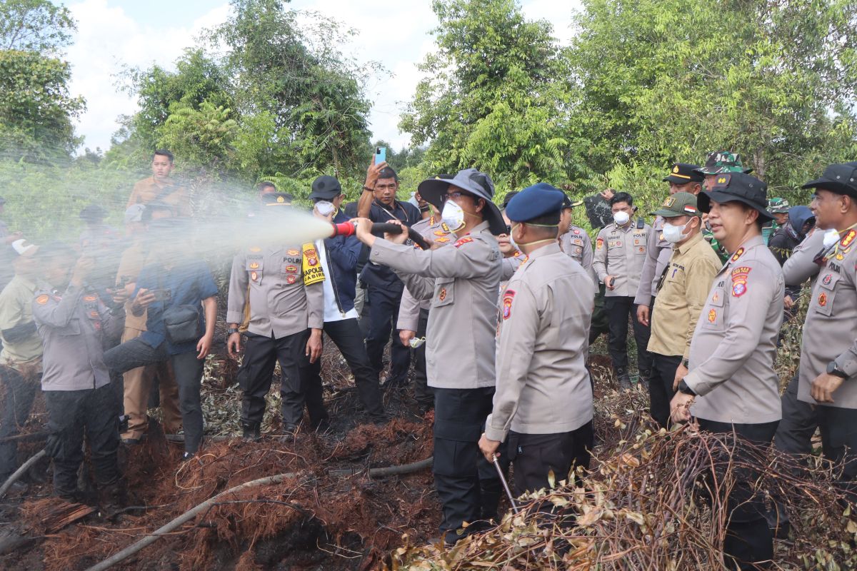 Eight Landowners Named Suspects in Central Kalimantan Land Burning Case