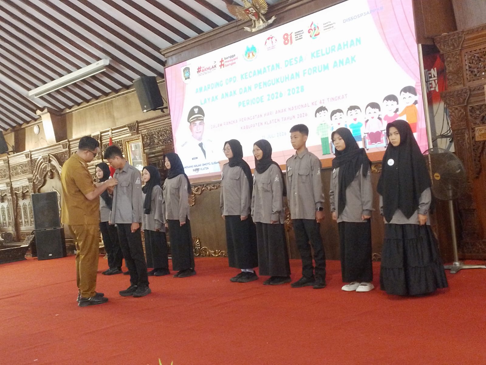Klaten Awards Child-Friendly Status to Villages, Sub-Districts, and Agencies