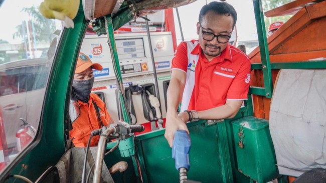 Pertamina Patra Niaga CEO Says Fuel Station Services in Palembang Are Optimal
