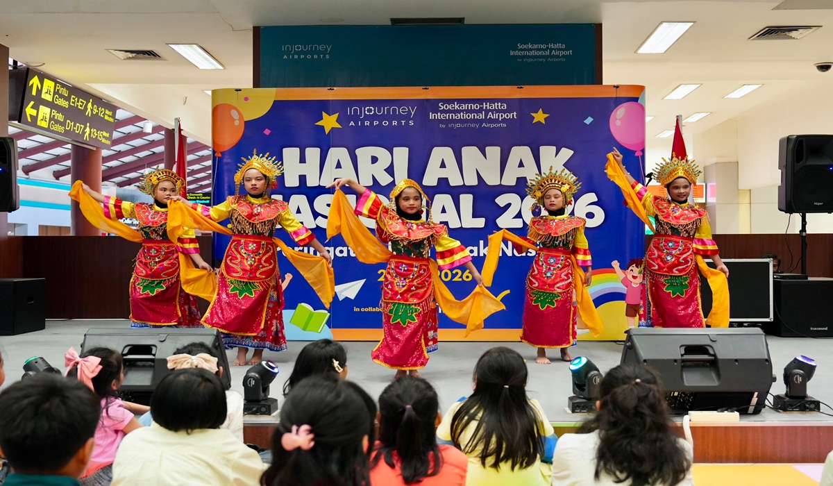 Soekarno-Hatta Airport Hosts Children's Day Festivities to Enhance Passenger Experience