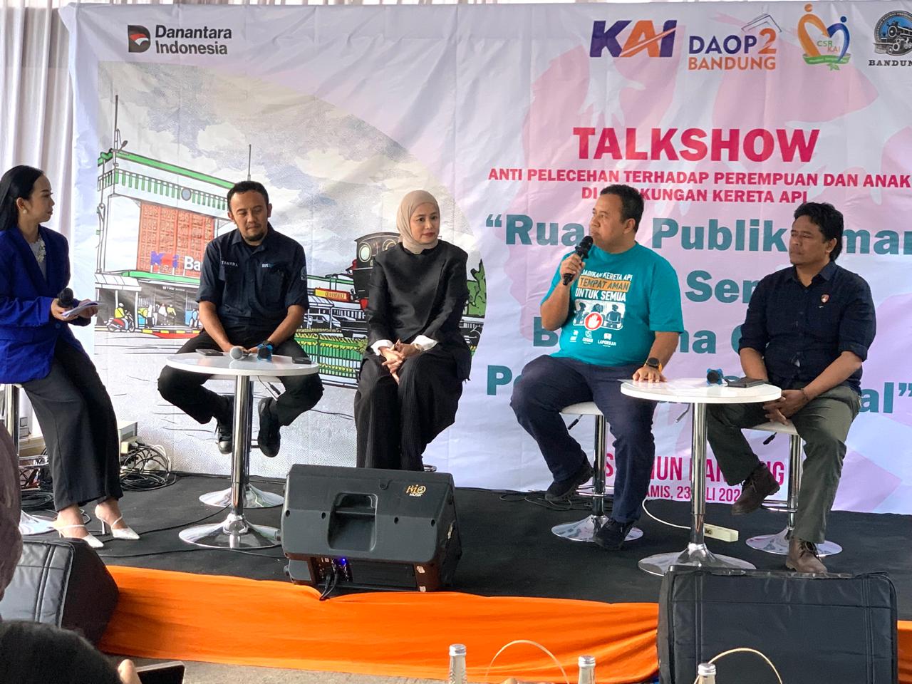 PT KAI and Community Commit to Preventing Harassment in Bandung Operational Area