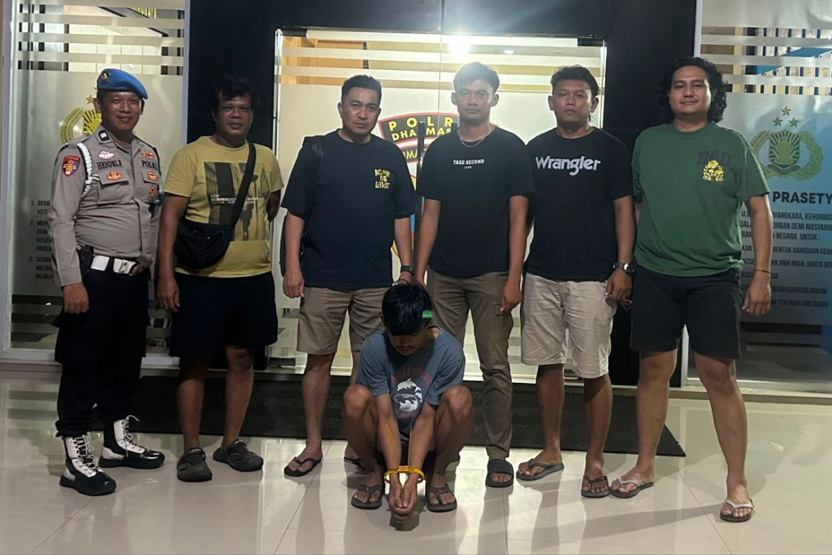 Dharmasraya Police Arrest Suspect in Underage Sexual Intercourse Case