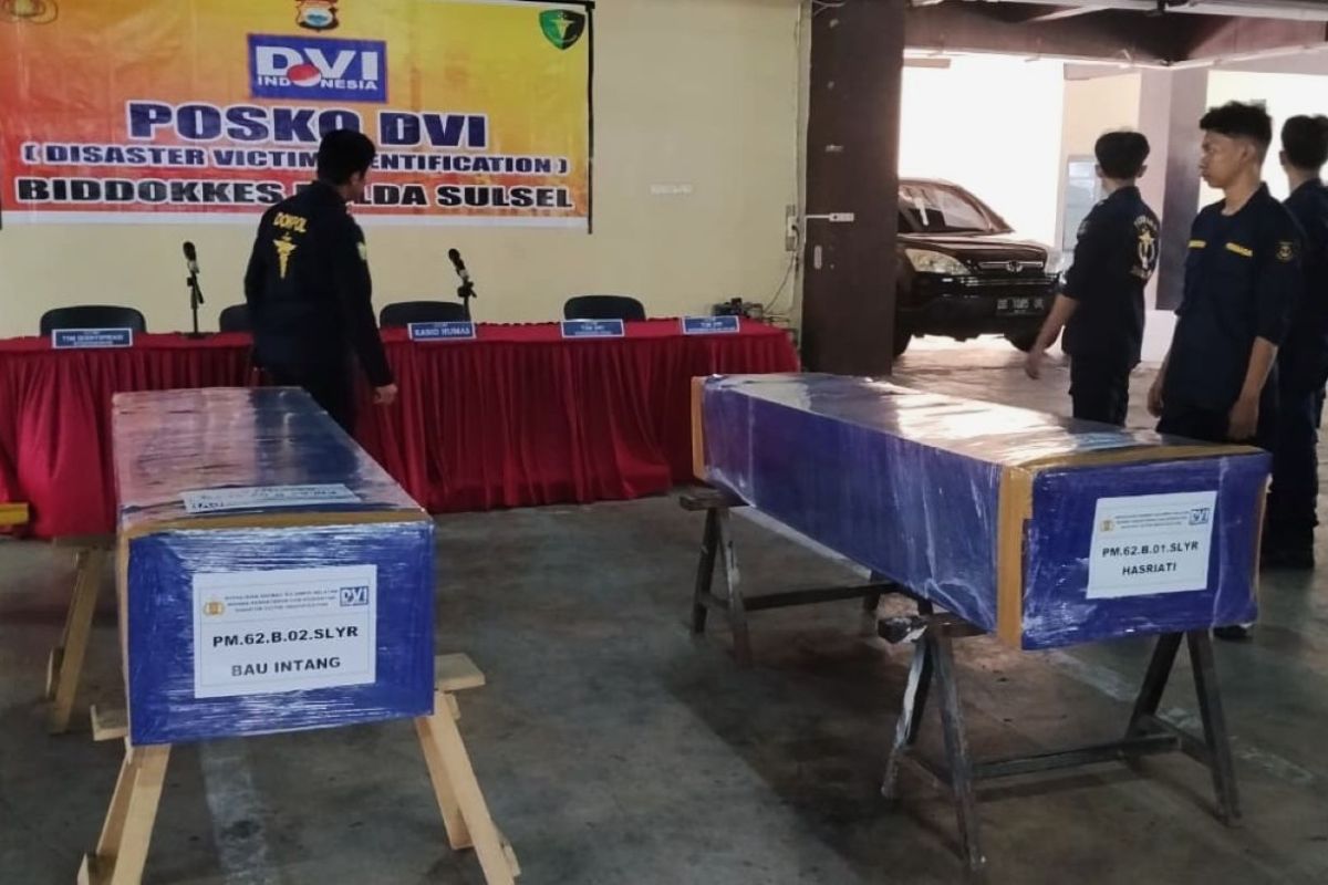 DVI Identifies Two Victims of KM Nur Salsa Ferry Disaster