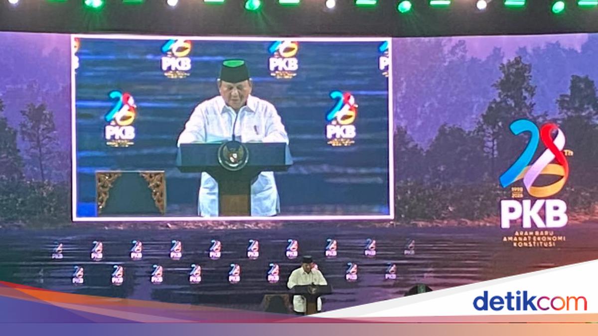 Prabowo Jokes About 'MBG' at PKB Anniversary: 'Mas Bahlil Ganteng'