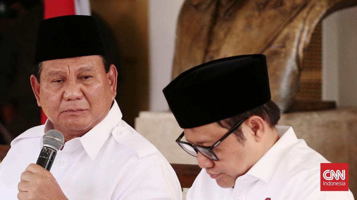 Prabowo Jokes Cak Imin, Dasco, Bahlil Are 'Kancil' Leaders: Trouble When They Gather