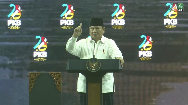 Prabowo Jokingly Dubs Dasco, Cak Imin, and Bahlil as 'The Three Mouse Deer'