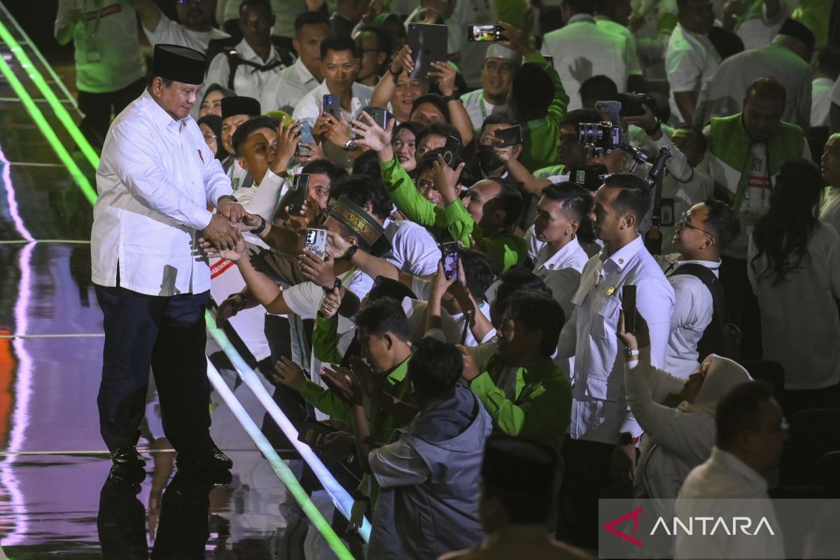 Prabowo says he regained energy after attending PKB anniversary celebration