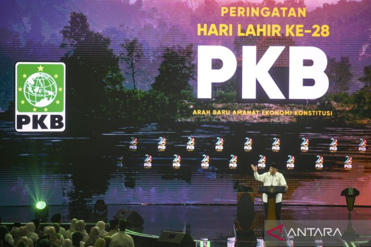 Prabowo Recalls Ma'ruf Amin's Fiery Speech at PKB Anniversary
