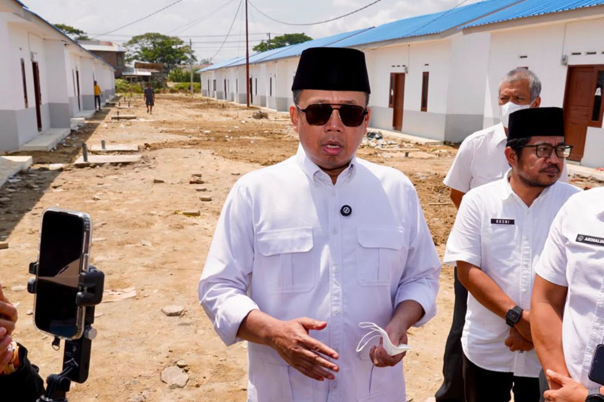Minister confirms land for Aceh Tamiang permanent housing is ready