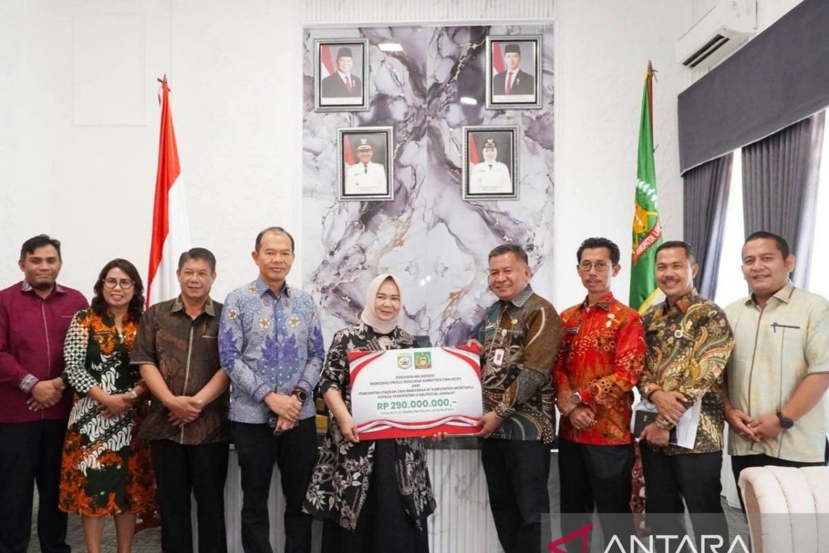Langkat Regency Receives Humanitarian Aid from Morowali for Disaster Recovery