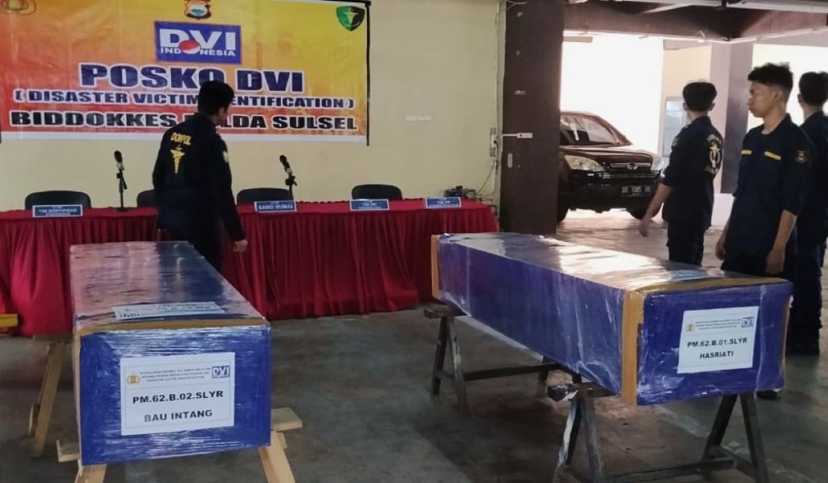 DVI Team Identifies Two Victims of KM Nurul Salsa Sinking