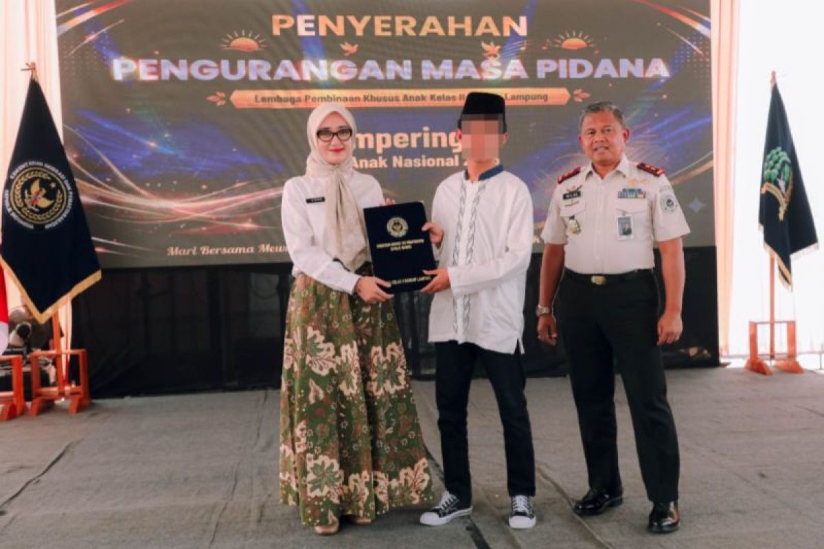 Lampung Deputy Governor: Remission for Juvenile Offenders Reflects State's Commitment to Children's Rights