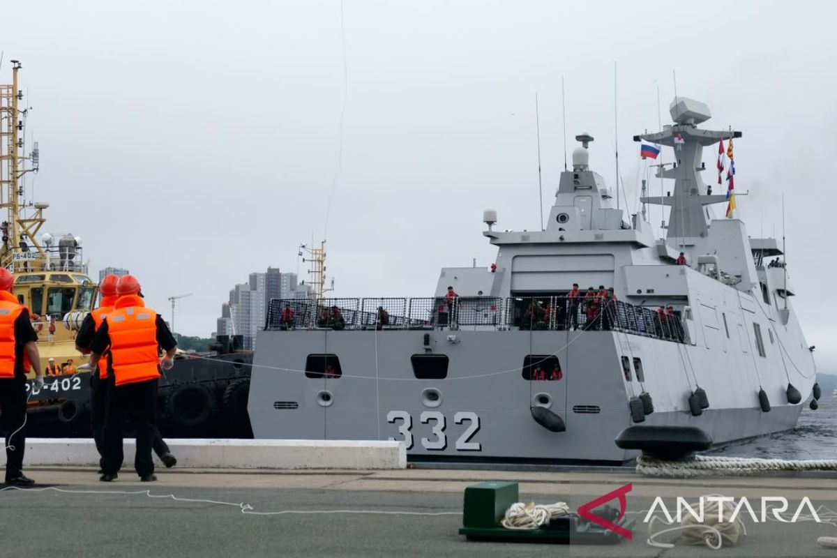 KRI GNR-332 Arrives in Russia, Ready for Orruda 2026 Joint Exercise
