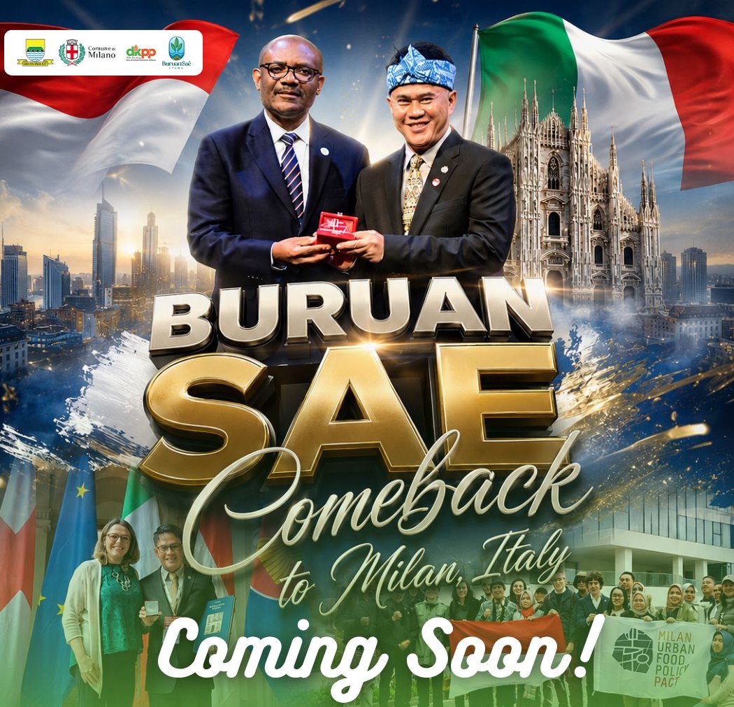 Bandung's DKPP Invited to Milan Again, Buruan SAE Becomes Global Food Governance Model
