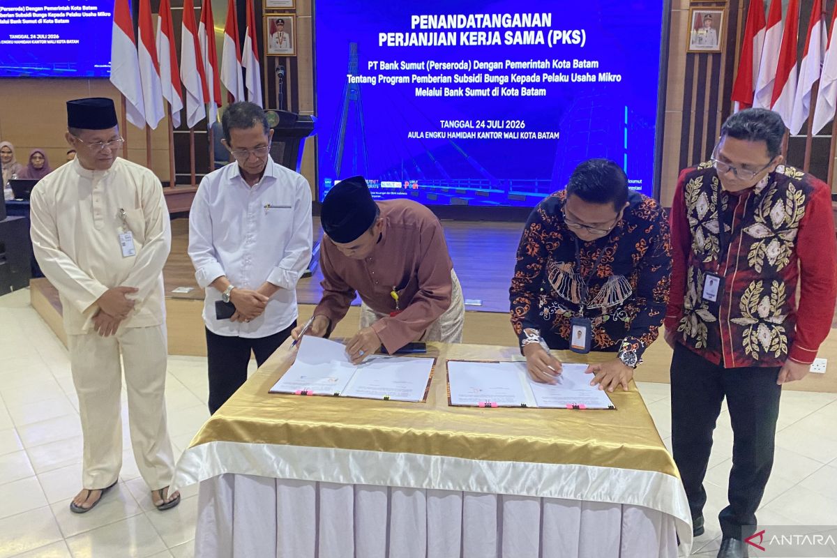 Batam City Government Partners with Bank Sumut to Expand Micro-Business Capital Access