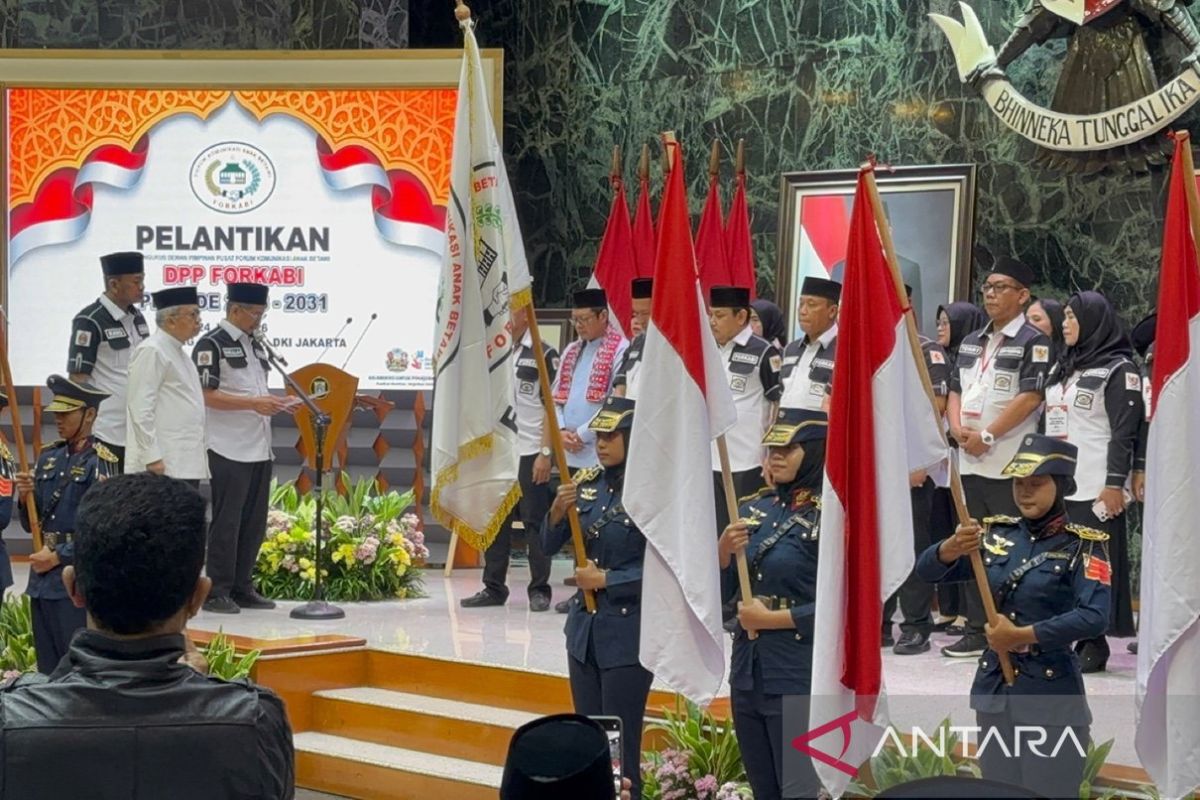 Pramono urges new Forkabi board to contribute to Jakarta's development