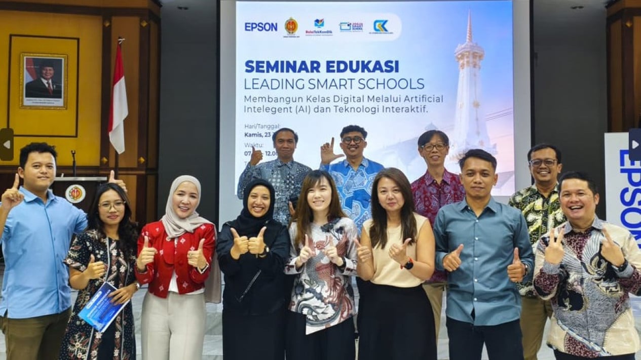 Epson Indonesia Drives Smart Classroom Implementation to Realise the Future Education Ecosystem