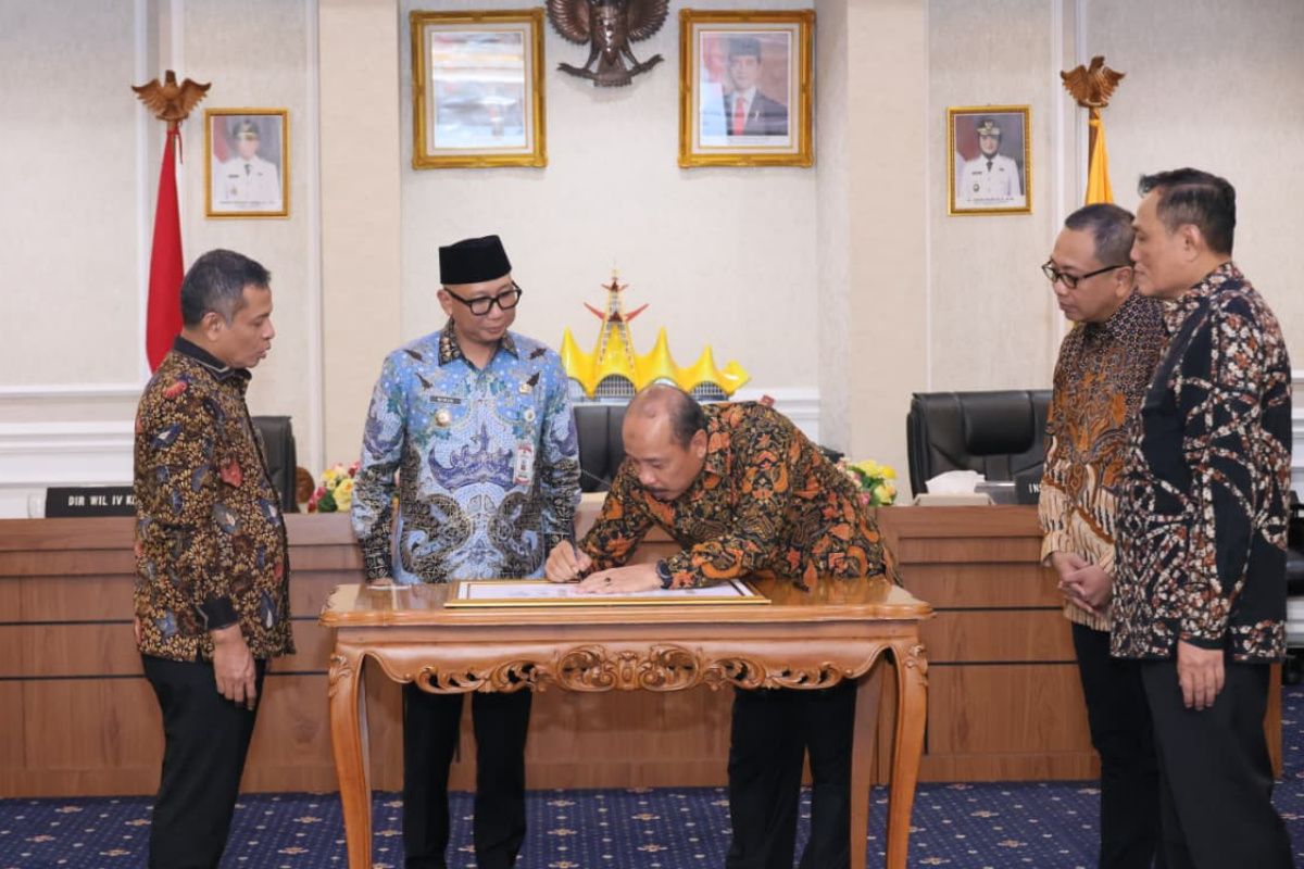 ATR/BPN Offers Optimised Cooperation to Local Governments Across Lampung
