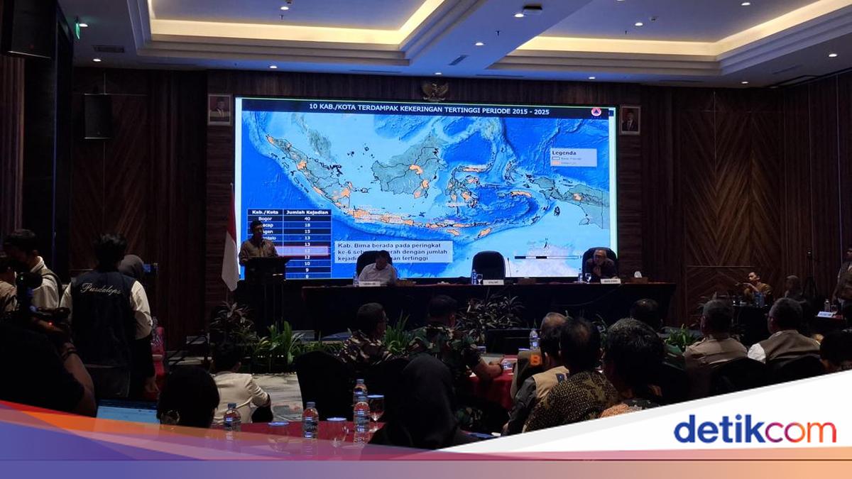 NTB Ranks 4th Highest in Indonesia for Disasters, 10 Regions Threatened by Drought