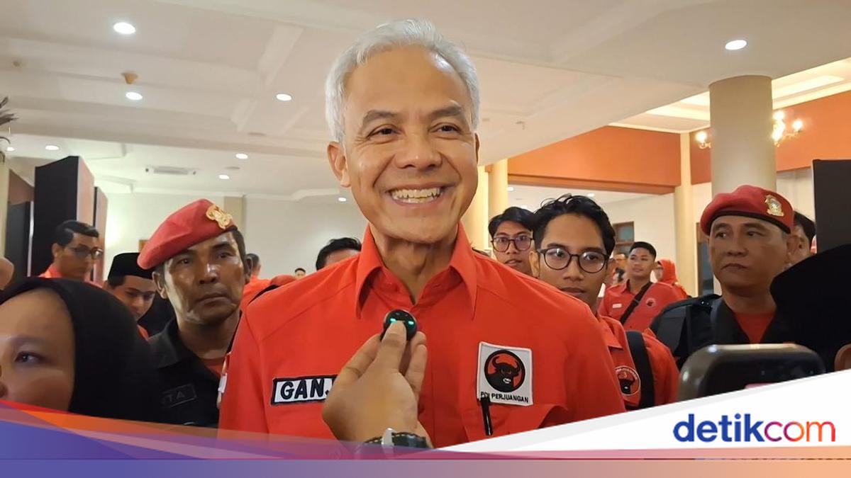 Ganjar Responds to Prabowo's Claim That PDIP's Heart Is with the Government