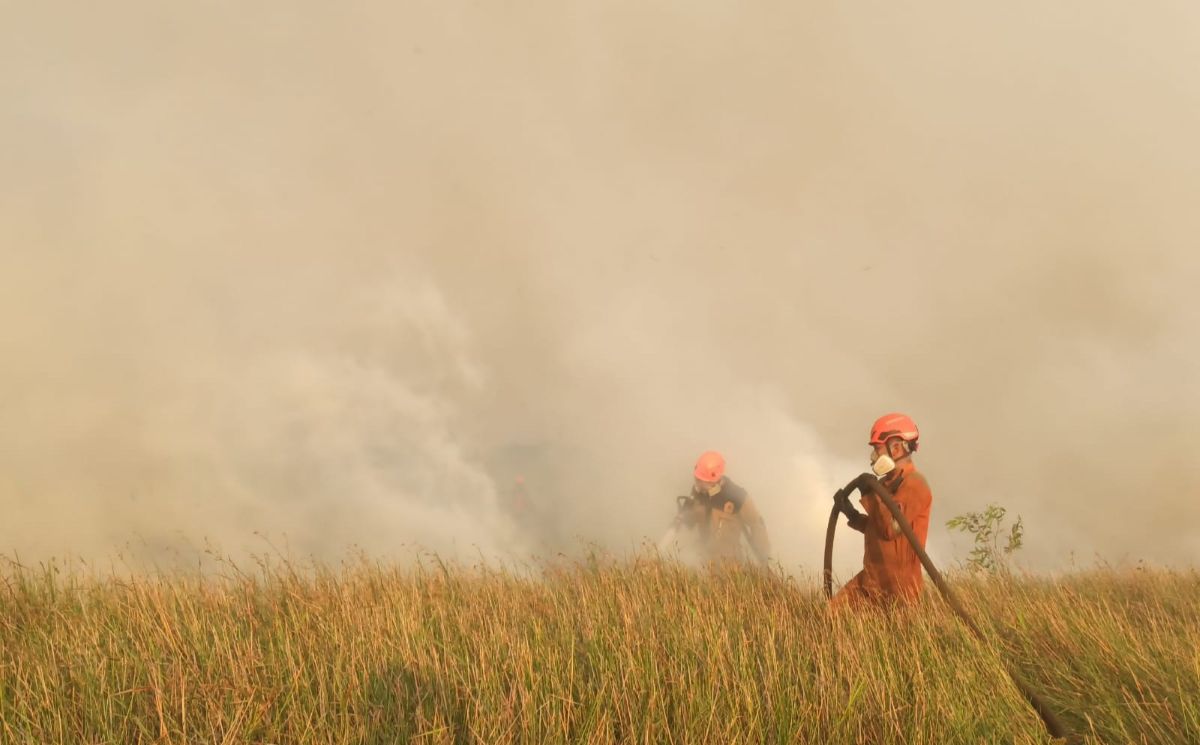 Banjarbaru Blanketed by Haze, Respiratory Infections Surge