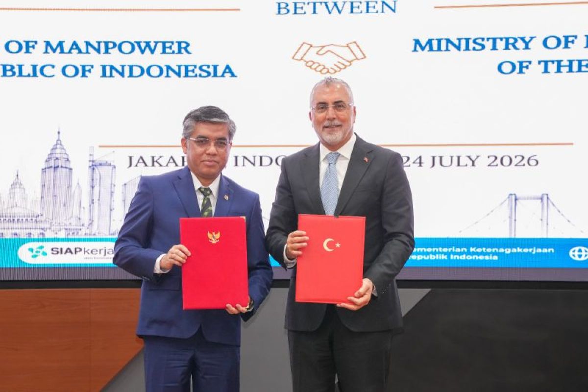 Indonesia, Turkiye agree on 2026-2027 manpower action plan