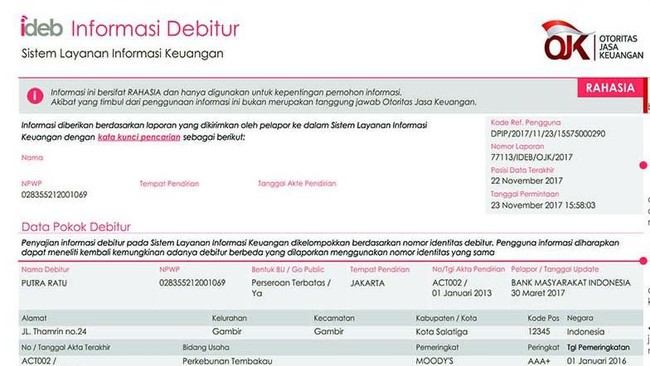 How to Clear Your Name from OJK's SLIK (Formerly BI Checking)