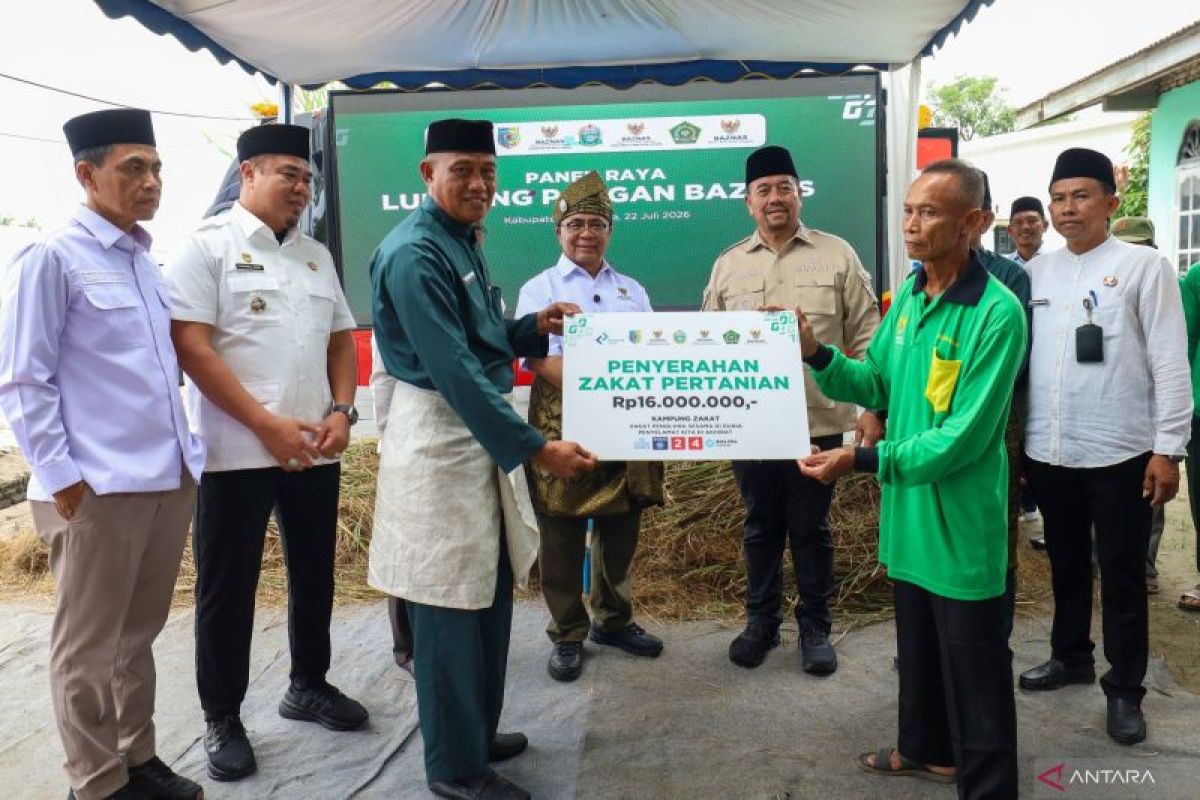 Baznas-assisted farmers in North Sumatra now able to pay agricultural zakat