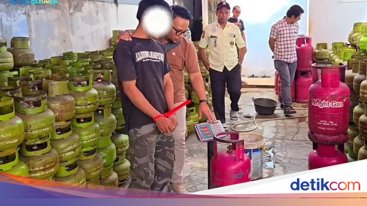 Police Raid LPG Tampering Den in Bogor, Seize 1,304 Cylinders