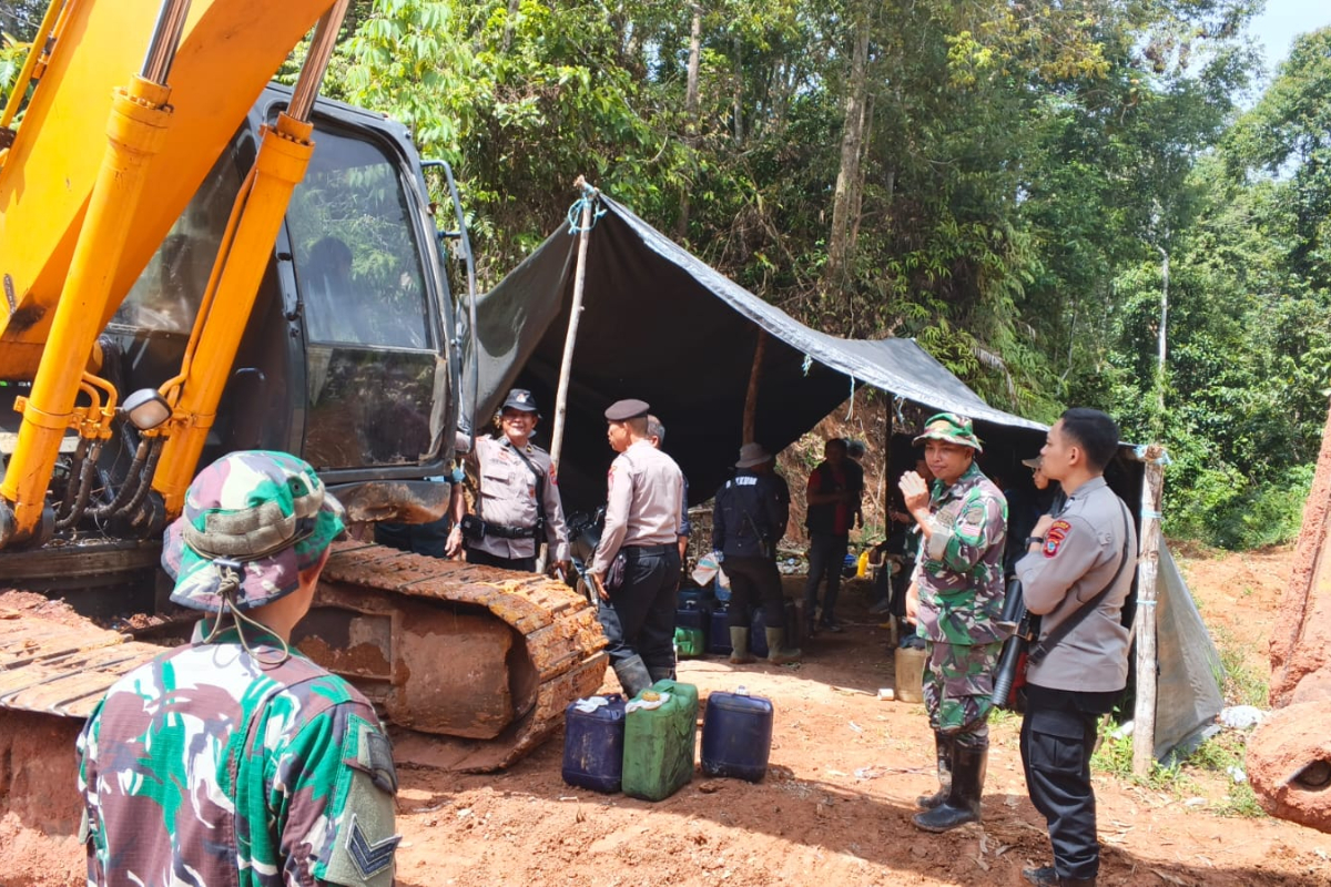 Forestry Ministry Halts Illegal Gold Mine in Bolaang Mongondow Forest, Two Detained
