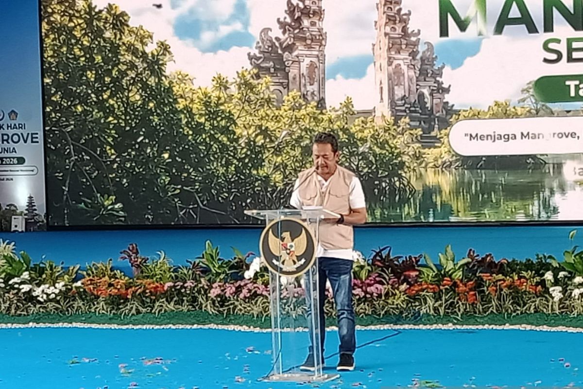 KKP Minister: Mangrove rehabilitation must support food security