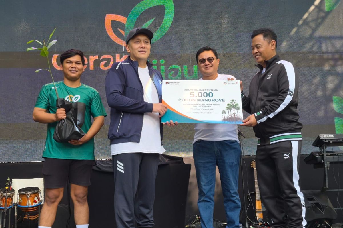 KLH and ANTAM Plant 5,000 Mangrove Seedlings to Mark World Mangrove Day