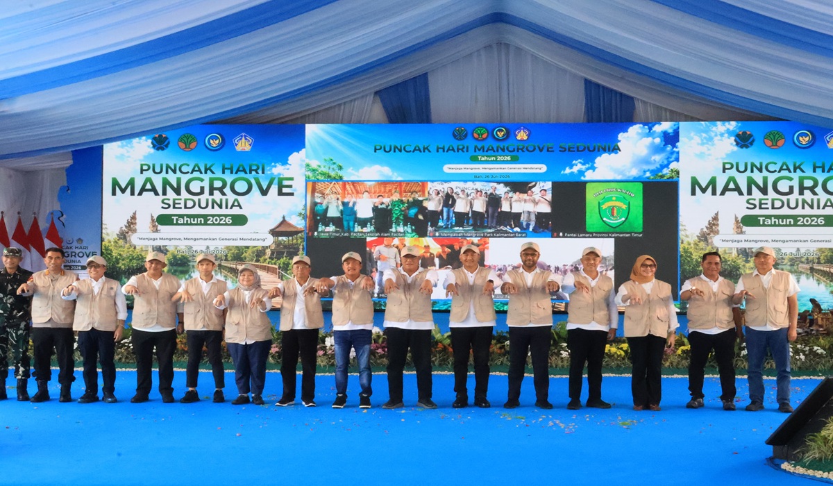 Peak of World Mangrove Day Commemoration Held in Bali