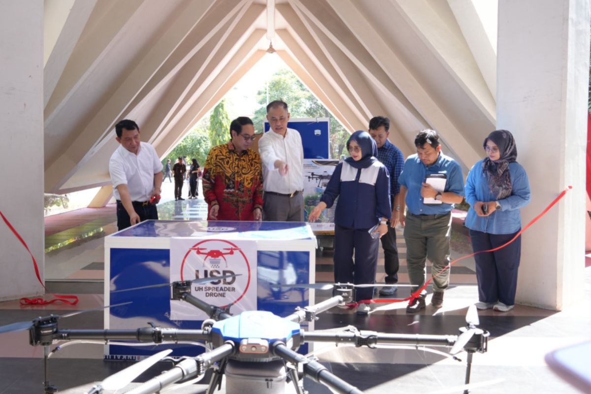Agriculture Ministry Entrusts Unhas with Rp11 Billion Drone Production